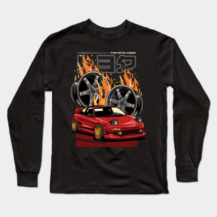 MR2 with Veleg TE37 Long Sleeve T-Shirt